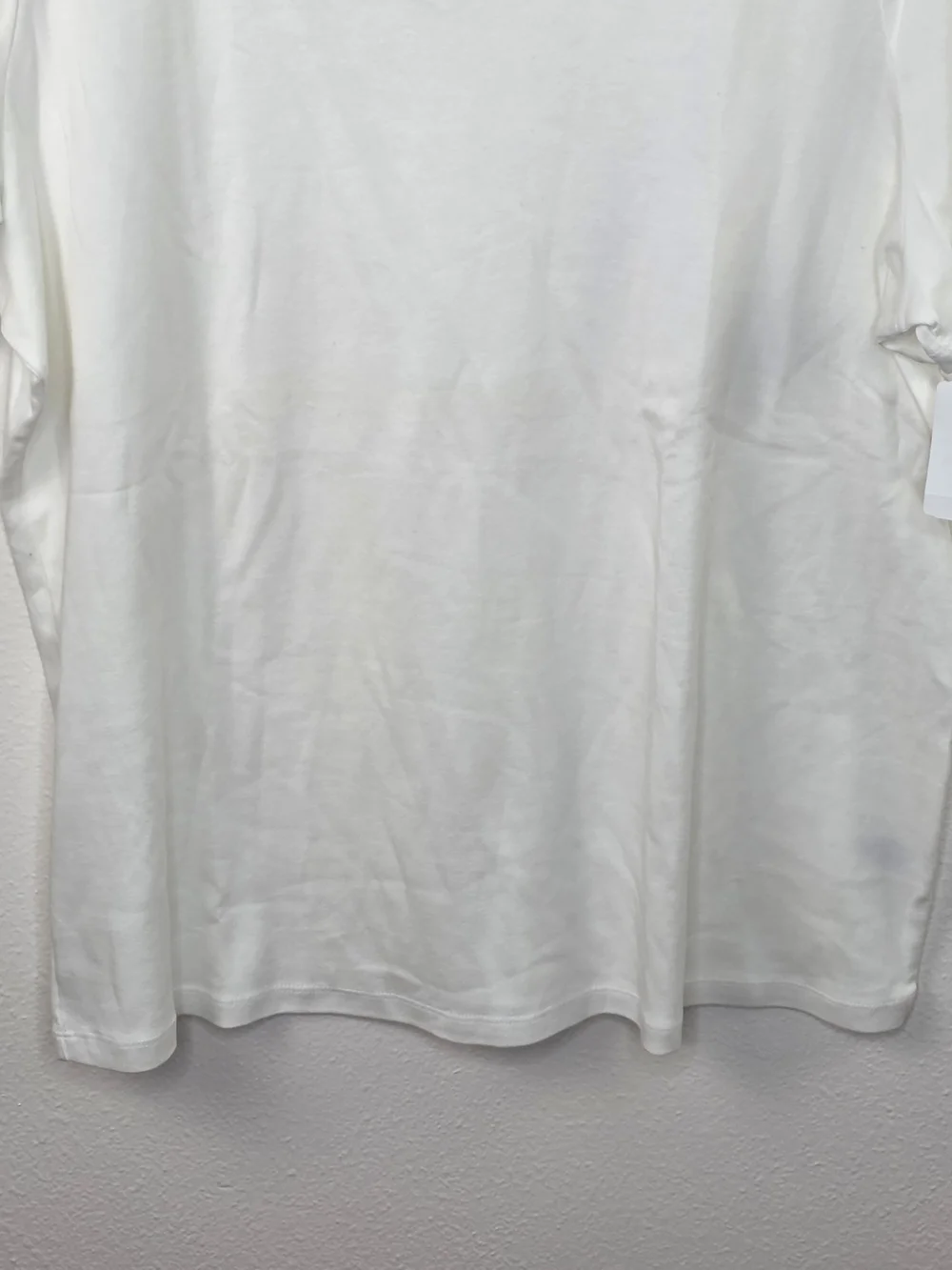 NWT Talbots The Talbots Tee Short Sleeve White V-Neck Tee Size 2X